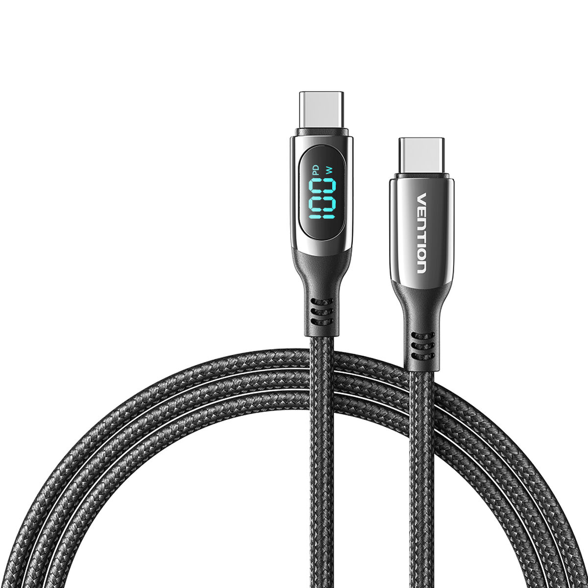 USB kabel Vention TAYBAV 1,2 m Crna (1 kom.)